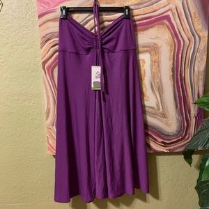 Alpine Design convertible cotton purple dress M